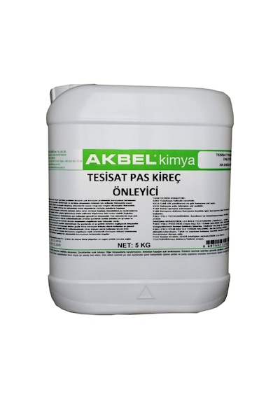 Akbel Tesisat Pas Kireç Önleyici 5 Kg