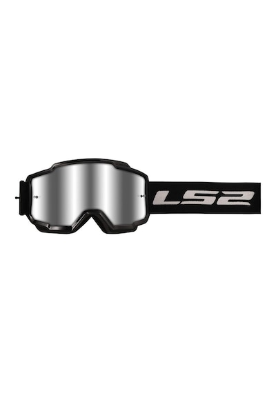 Ls2 Charger Goggles Motokros Gözlük Irıdıum Camlı Siyah