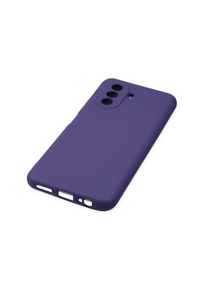 Huawei Nova Y70 Uyumlu Kılıf Nano İçi Kadife Silikon - Mor