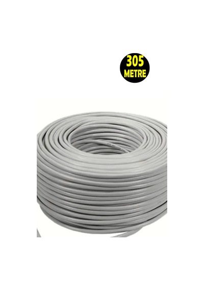 305 Metre Kutulu 23 Awg Cat6 Lan Internet Data Network Adsl Modem Kablosu