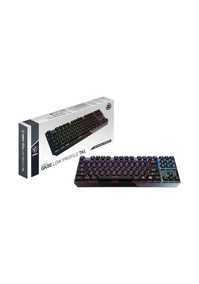 MSI GG Vigor GK50 Low Profile TKL RGB Mekanik Türkçe Klavye