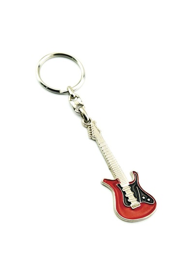 Gitar Kırmızı Anahtarlık