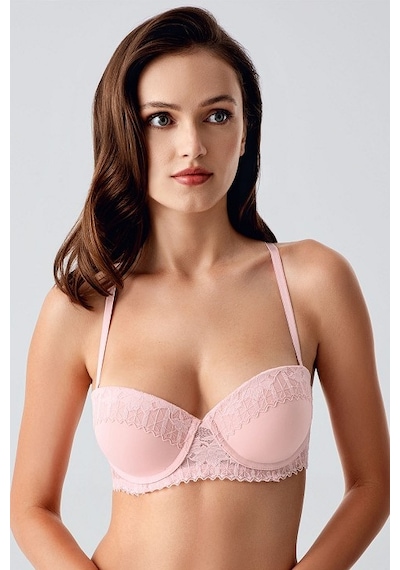 New Bra 33-8370 Desteksiz Sütyen Pudra