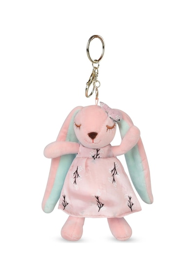 Peluş Anahtarlık - Pembe Standart Pembe