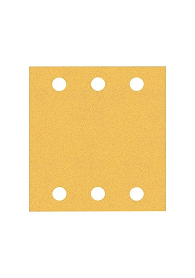Professional 10x Expert C470 Zımpara Kağıtları 6 Delikli Boyalı Ahşap, Sert Ahşap, 115x107 Mm, Kum Kalınlığı