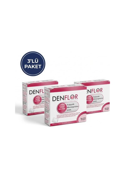Denflor Probiyotik 10 Şase - 3lü Paket