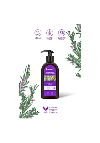 Tresan Biberiye Canlandırıcı Sülfatsız Bakım Saç Kremi 300 Ml 2 Adet
