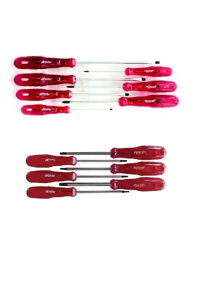 Ht- Rico Kraft Torx Tornavida Seti Düz Yıldız Tornavida Seti