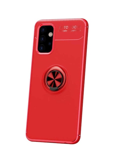 Galaxy A32 4g Kılıf Zore Ravel Silikon Kapak Kırmızı