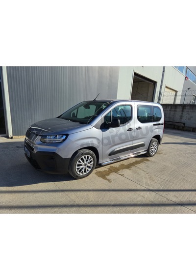 Opel Combo 2019-2025 Al-kar V2 Modeli Yan Basamağı + Arka Koruma Bar 2mm Çok Sağlam Opel Combo 2019-2025 Al-kar V2 Modeli Yan Basamağı + Arka Koruma Bar 2mm Çok Sağlam