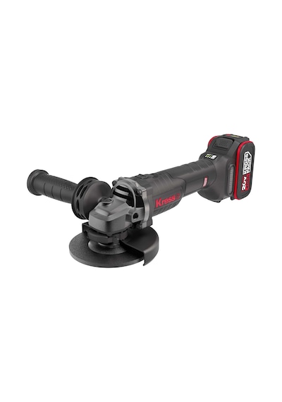 Kress Kuh10.2 20volt 4.0ah. Li-ion Çift Akülü 125mm Kömürsüz Profesyonel Şarjlı Devir Ayarlı Avuç Taşlama