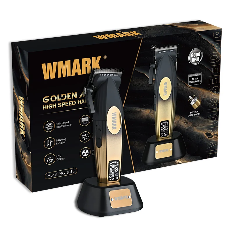 Wmark Ng-8038 High Speed Pro Clipper 5 Kademe Ayarlanabilir Uzunluk 3-4 Saat