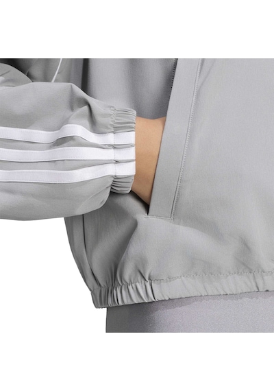 Grethr Adidas Kadın Günlük Kapşonlu Eşofman Üstü Og Sp Cover Up Kw9625 Gri