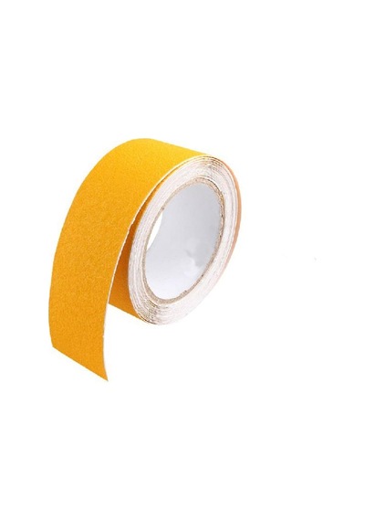 Sarı Merdiven Ve Zemin Kaydırmaz Kaymaz Bant 50mm X 25mt