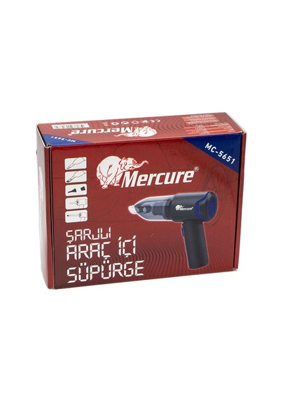 Mecure Mc-5651 Şarjlı Araç İçi Süpürge 5000 Pa