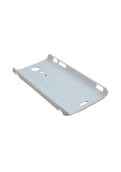 Xperia Tx Lt29i İle Uyumlu Sert Kauçuk Kılıf Beyaz