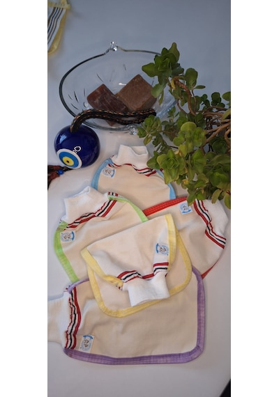 Eker Gökkuşağı Serisi Lastikli Hızlı Giy Kese Seti 5'li