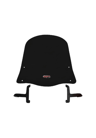 GP Kompozit Scooter Universal 2020 Uyumlu Ön Cam Siyah 42 cm
