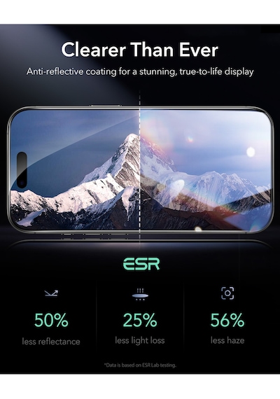 Apple Apple iPhone Uyumlu  17 Pro Ultrafit Armorite 2 Adet Cam Ekran Koruyucu