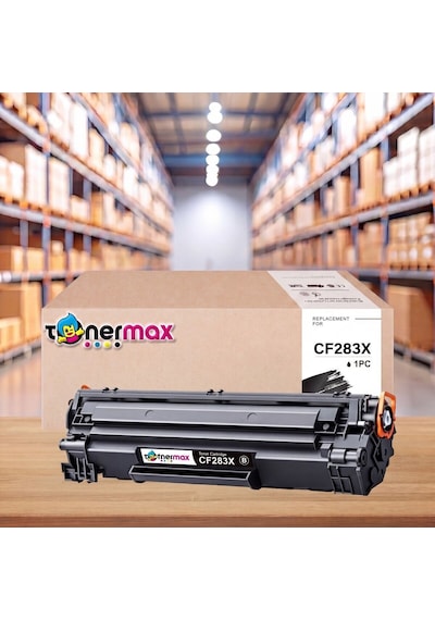 Hp Laserjet Pro M127fn Muadil Toner Çipli Cf283x 2.400 Sayfa