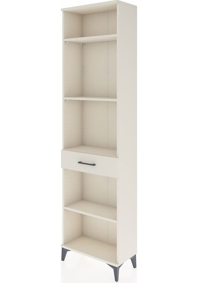 Arges Dolap 4 Raflı Tek Çekmeceli 60x30x221 Aytaşı-aytaşı Aytaşı