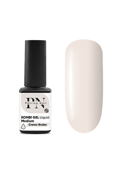 Patrisa Nail Kombi Gel Liquid Medium Creme-brulee - Açık Pembe 12ml Krem