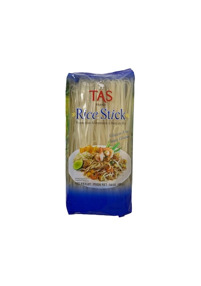 Tas Pirinç Çubuğu Glutensiz Makarna 400 Gr.