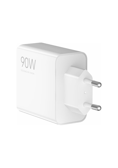 Xiaomi 90W HyperCharge Power Adapter (3-Port) EU 2× USB-C + 1× USB-A Hızlı Şarj Adaptörü