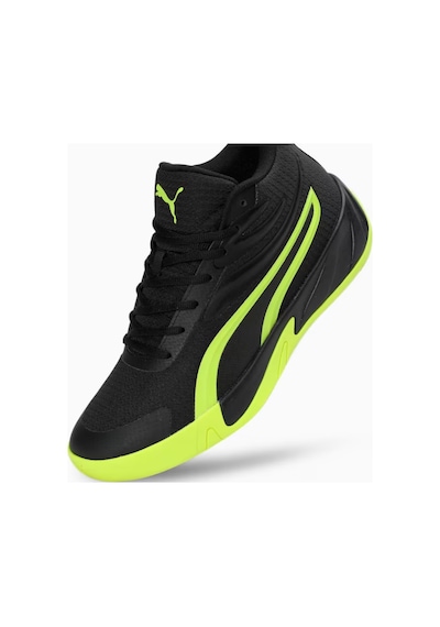 Puma Court Pro Erkek Basketbol Ayakkabısı Profoam Yastıklamalı Nefes Alabilir Performans Ayakkabısı Siyah/yeşil Puma Court Pro Erkek Basketbol Ayakkabısı Profoam Yastıklamalı Nefes Alabilir Performans Ayakkabısı Siyah/yeşil