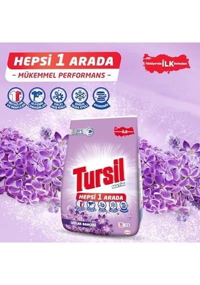 Matik Toz Çamaşır Deterjanı Oxi Enerji Leylak Bahçesi 4,5 Kg 30 Yıkama , Leylak Bahçesi 4.5kg