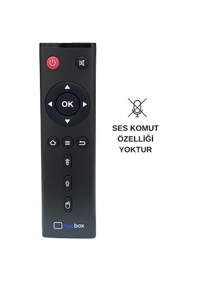Dreamstar Neobox Androidbox Kumandası  Logolu - Ses Komutsuz