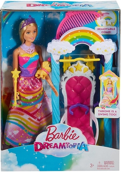 Barbie Dreamtopia Gök Kuşağı Prensesi Ve Salıncağı Fjd06