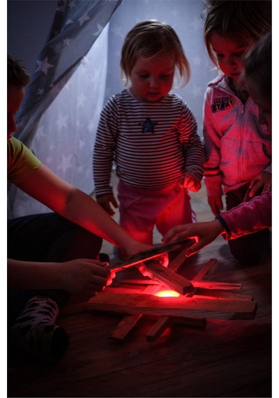 Ledlenser Kıdcamp6 Çocuk Kamp Feneri, Mor Çok Renkli