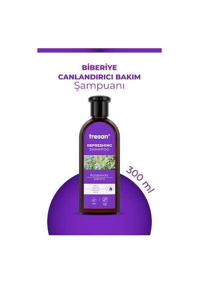 Biberiye Canlandırıcı Bakım Şampuanı 300 Ml K.ağacı Özlü Saç Toniği 125 Ml.