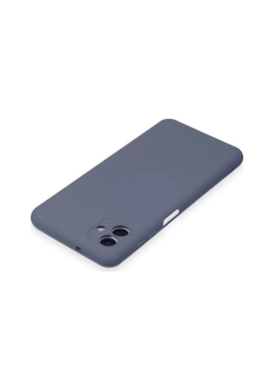 Newface - 752 - Samsung Galaxy A04e Kılıf Nano İçi Kadife Silikon - Edntrend - - Gri