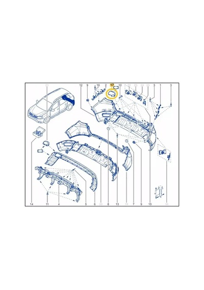 Renault Koruma Tamponu, 1 Adet. Arka Çekme Demiri Kapağı, Siyah. 511655594r 511653925r. 511655594r 511653925r