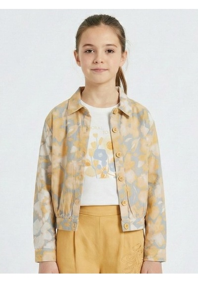 Xo Kids Kız Çocuk 3lü Alt Üst Kombin Takmı 8-14 Yaş Set0502 Sarı
