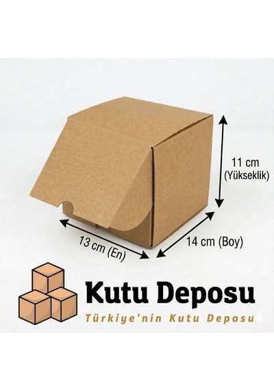 13x14x11 Cm E-ticaret Ve Kargo Kutusu 100 Adet