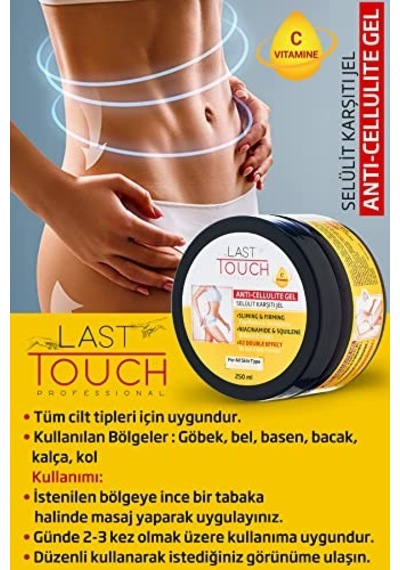 Anti Selülit Jel-sıkılaştırıcı-inceltici Ve Çatlak Karşıtı Jel 250 Ml C Vitaminli 2'li Selülit Jeli