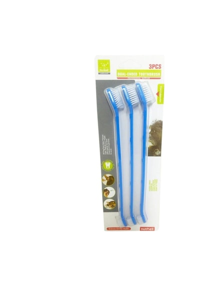 Nunbell Kedi Köpek Diş Fırçası 22 cm 3 lü