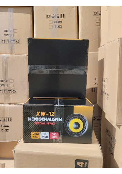 Boschmann Xw-12 1400w Max 300rms 12" Subwoofer