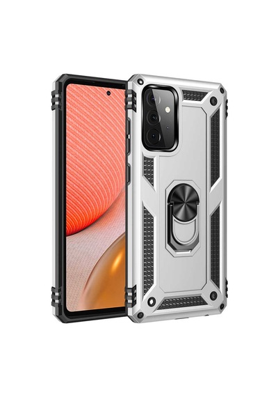Zore Galaxy Uyumlu A72 Kılıf Vega Kapak - Gri Gri