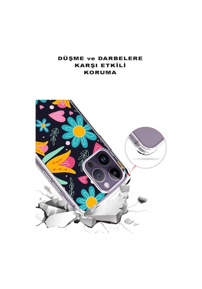 Samsung Galaxy S25 İle Uyumlu Retro Color 2 Tasarımlı Antişok Kılıf
