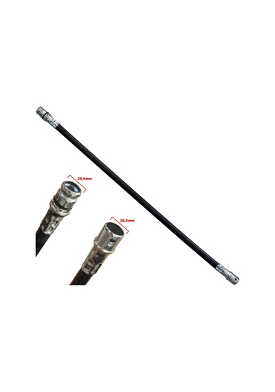 Motorlu Tırpan Spiral Siyah Hortum Kalın Tip 87cm 28,5x28,5cm Kawasaki Tj53e Hyundai