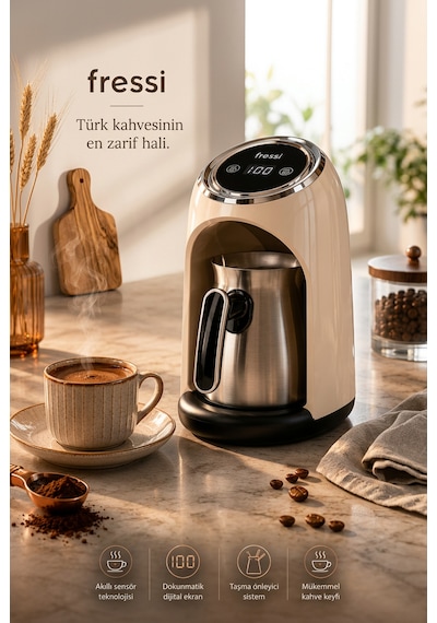 4 Fincan Kapasiteli 500w Türk Kahve Makinesi Fr-tk302