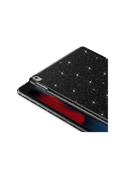 Apsuwa Apple Uyumlu iPad 10.2 2021 9.nesil Kılıf Koton Simli Silikon