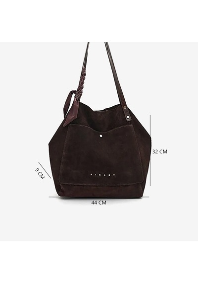 Kahve Omuz Çantası Kadın Sısley Sly 511 Sisley Kahverengi