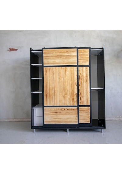 Masif Ahşap Gardrop (258372938)