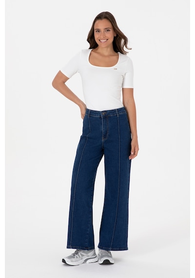 U.s. Polo Assn. Kadın Mavi Pantolon Jean 50316581-dn0022 Mıd Blue
