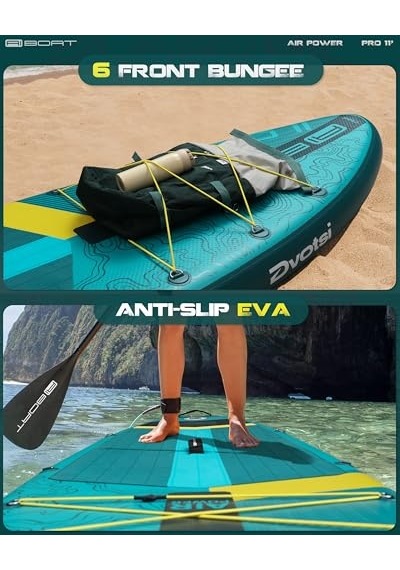 Aır Power Core Şişme Sup Board 335x86x15 Cm Geniş Ve Dengeli Stand Up Paddle Board Tam Set, Deniz & Göl Kullanımı